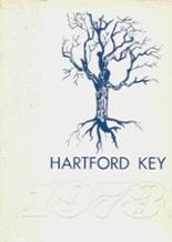 Hartford High School 1973 yearbook cover photo