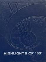 Comstock High School 1956 yearbook cover photo