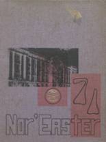 Northeast High School 1971 yearbook cover photo