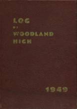 Woodland High School 1949 yearbook cover photo