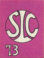 St. Lawrence Central High School 1973 yearbook cover photo