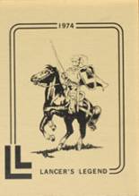 Lafayette High School 1974 yearbook cover photo