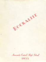 1955 Central High School Yearbook from Anaconda, Montana cover image