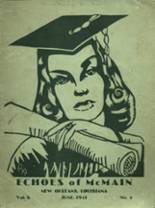 Eleanor McMain Junior-Senior High School 1941 yearbook cover photo