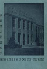 Barker High School 1943 yearbook cover photo