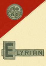 Elyria High School 1967 yearbook cover photo