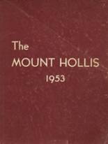 Holliston High School 1953 yearbook cover photo