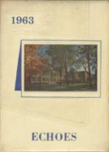 Crestline High School 1963 yearbook cover photo