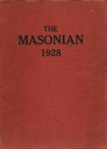 Mason City High School 1928 yearbook cover photo