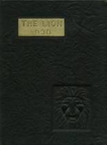 Red Lion Area High School 1936 yearbook cover photo