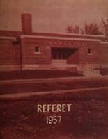 Eldon High School 1957 yearbook cover photo