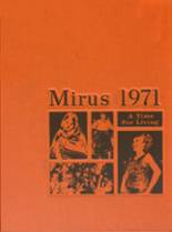 1971 Miamisburg High School Yearbook from Miamisburg, Ohio cover image