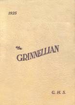 1925 Grinnell Community High School Yearbook from Grinnell, Iowa cover image