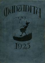 Watsonville High School 1925 yearbook cover photo