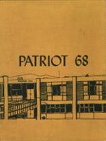 Patrick Henry High School 1968 yearbook cover photo