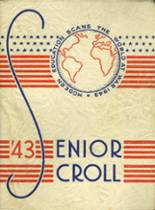 1943 Central High School Yearbook from Grand forks, North Dakota cover image