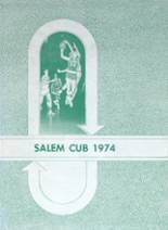 1974 Salem High School Yearbook from Salem, South Dakota cover image