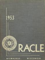1953 Bay View High School Yearbook from Milwaukee, Wisconsin cover image