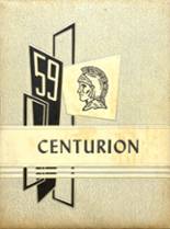 Century High School 1959 yearbook cover photo