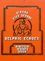 Dinuba High School 1977 yearbook cover photo