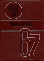 Millsap High School 1967 yearbook cover photo