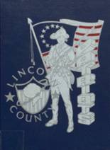 Lincoln County High School 1982 yearbook cover photo