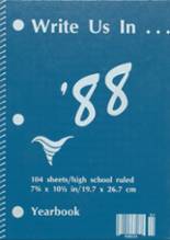 Alta High School 1988 yearbook cover photo