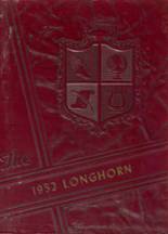 Kimball County High School 1952 yearbook cover photo