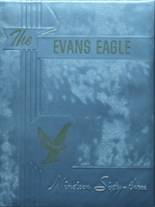 Evans High School 1963 yearbook cover photo