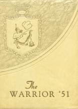 Indiahoma High School 1951 yearbook cover photo