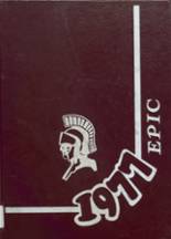 Burnt Hills-Ballston Lake High School 1977 yearbook cover photo