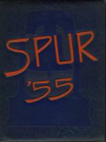 El Paso High School 1955 yearbook cover photo