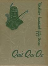 Plymouth High School 1953 yearbook cover photo