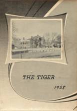 Gage High School 1958 yearbook cover photo