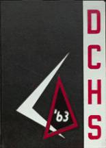 David City High School 1963 yearbook cover photo