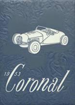 1953 Corona High School Yearbook from Corona, California cover image