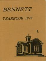 Bennett High School 1978 yearbook cover photo