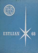East St. Louis High School 1968 yearbook cover photo