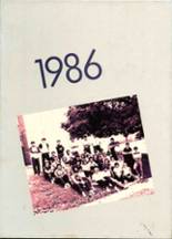 Ithaca High School 1986 yearbook cover photo