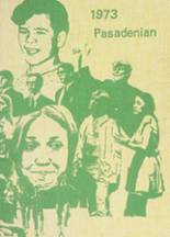 Pasadena High School 1973 yearbook cover photo