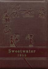 Sweetwater High School 1955 yearbook cover photo