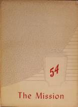 Ripon High School 1954 yearbook cover photo