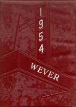 Media-Wever High School 1954 yearbook cover photo
