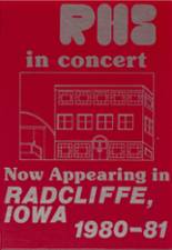 Radcliffe High School 1981 yearbook cover photo