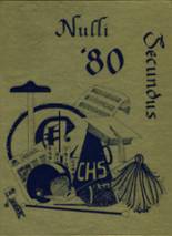 Cummings High School 1980 yearbook cover photo