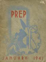 Lane Technical High School 1941 yearbook cover photo