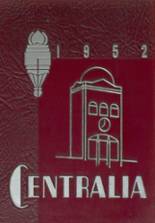 Bay City Central High School 1952 yearbook cover photo