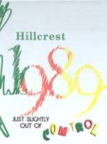 Hillcrest High School 1989 yearbook cover photo