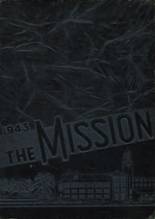 Mission High School 1943 yearbook cover photo