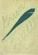 Wethersfield High School 1950 yearbook cover photo